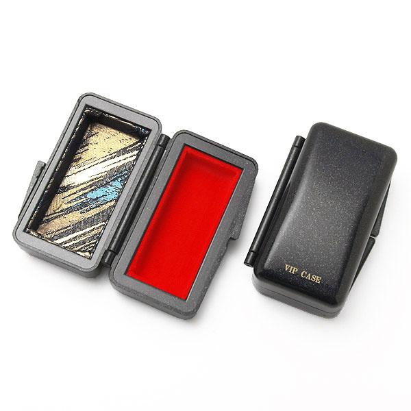 ご印鑑ケース・角天丸・角寸胴・VIPケース・印鑑長さ約60mm・印面21mm〜24mm用（ゴム印収納...