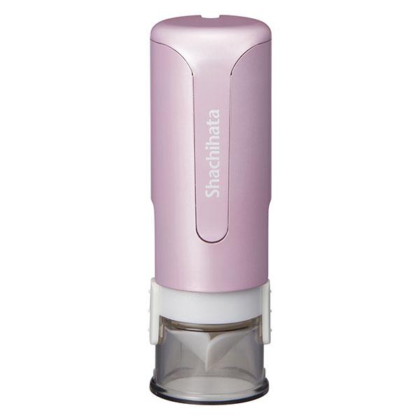 シャチハタ・キャップレス9・スパークリングクリアカラー・バイオレットフィズ・印面直径：9mm(別注品...