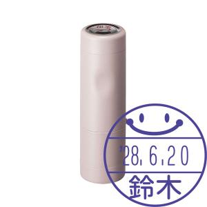 アイエスオフィスデーター・18mm丸型日付印・R型(IS-ODR185C)／年号2連 