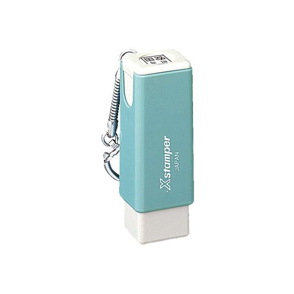 キャップレス角型 別注品Bタイプ Xスタンパー シャチハタ 印面9×9mm角 インク色：6色から選択...