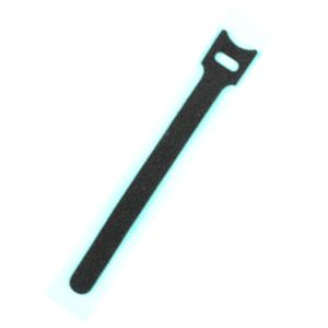 マジックテープ 面ファスナー テープ 黒 １枚 幅12mmx150mm 固定 結束テープ 多目的バンド コード ケーブル整理 (K13)