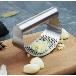 フルステンレス製 にんにく・生姜プレス｜ガーリッククラッシャー・チョッパー｜簡単お手入れ キッチンツ...