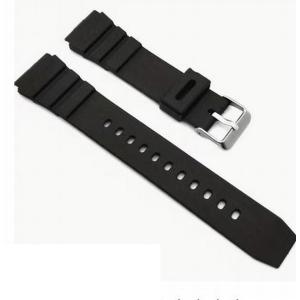 シンプル ブラックシリコン ウォッチストラップ 腕時計ベルト バンド スポーツウォッチアクセサリー 1個 G-SHOCK などに
