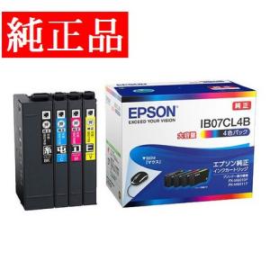 IB07CL4B 4色パック 大容量 EPSON マウス エプソン 純正 インクカートリッジ