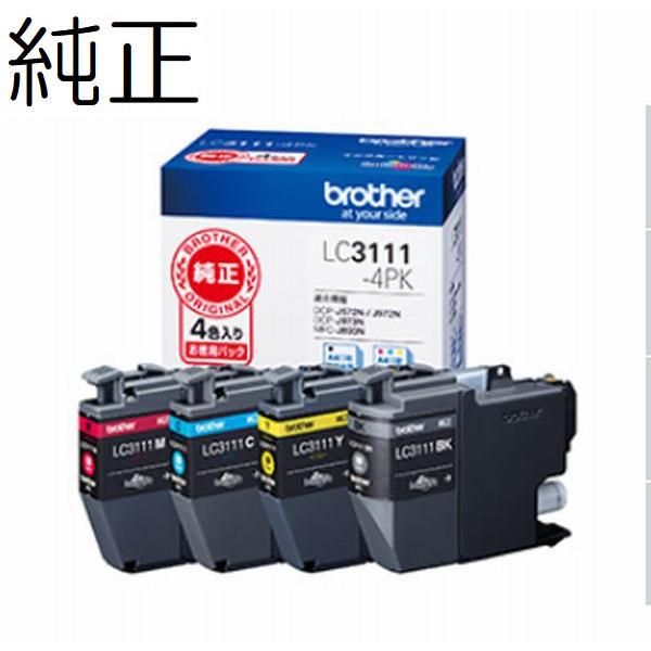 LC3111-4PK 4色セット ブラザー工業(Brother) 純正インク LC3111 インクカ...