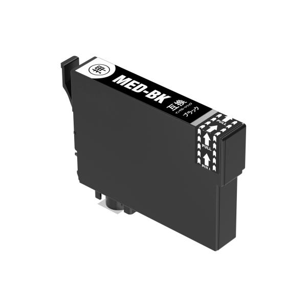 MED-BK 顔料ブラック EPSON エプソン 互換インクカートリッジ プリンターインク MED ...
