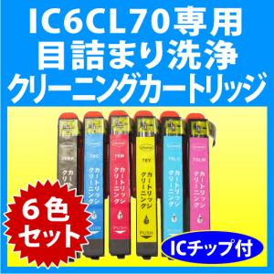 カラリオ エプソン 目詰まり解消 洗浄カートリッジ EPSON インク IC70