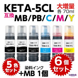 インクのチップス エプソン ケンダマ タケトンボ EPSON KETA-5CL 顔料