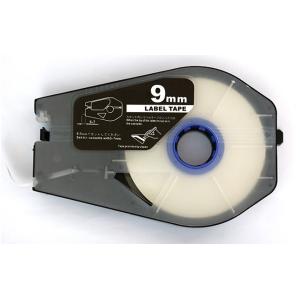 キヤノン（Canon） 互換 ラベルテープカセット TM-LBC9W 白 9mm幅 3個
