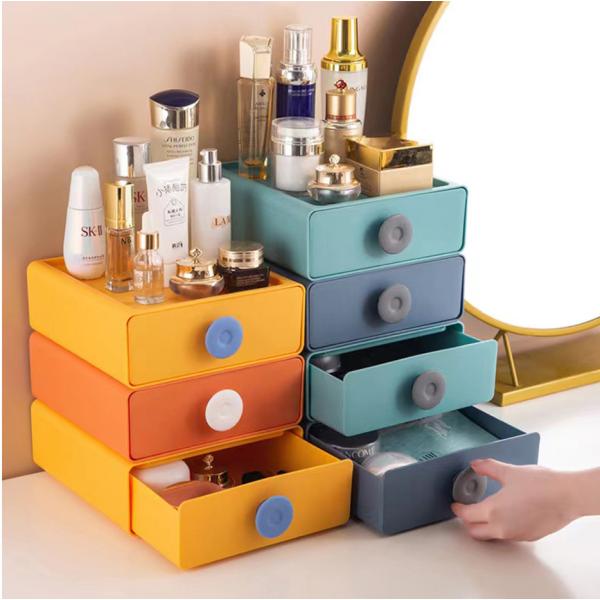 小物収納ケース 引き出し 卓上 プラスチック おしゃれ 収納ボックス 引き出し 文房具収納 メイクボ...