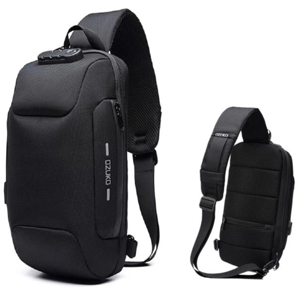 ボディバッグ メンズ ショルダーバッグ レディース 斜めがけ 肩掛け 防盗 USB 携帯充電 撥水 ...