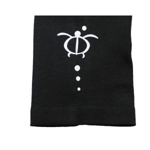 七分袖 Tシャツ ホヌ柄 サーモンピンクグラデ...の詳細画像3