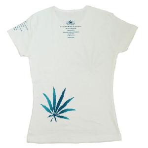Tシャツ 半袖 レディース サックスグラデ柄 ...の詳細画像1