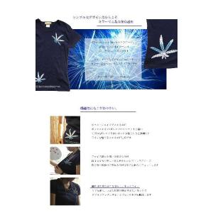 半袖 Tシャツ 涼 ヘンプ グラデ S M L...の詳細画像2