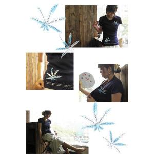 半袖 Tシャツ 涼 ヘンプ グラデ S M L...の詳細画像3