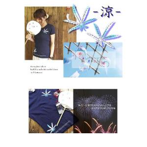 半袖 Tシャツ 涼 ヘンプ グラデ S M L...の詳細画像4