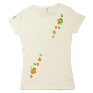 Tシャツ 半袖 レディース トロピカル フラダ...の詳細画像1