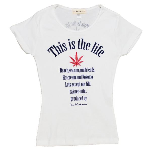 This is the life.new ヘンプ Tシャツ レディース ハワイアン ライフ S M ...