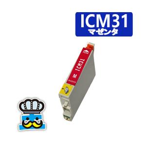 EPSON　エプソン　ICM３１ マゼンタ  単品 互換インクカートリッジ｜inkoukoku