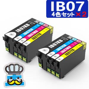 IB07B プリンターインク エプソン マウス IB07CL4B 4色パック×２セット 互換インク 対応プリンター PX-M6010F PX-M6011F PX-S6010 純正 よりお得｜inkoukoku