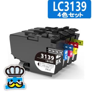 プリビオ ブラザー LC3139-4PK 4色セット 互換インク〔純正同様