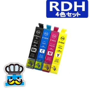 プリンターインク RDH エプソン RDH ４色セット IC4CLRDH 互換インク EPSON P...