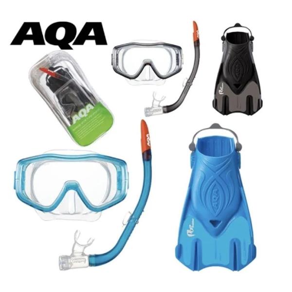 AQA スノーケリング 3点セット