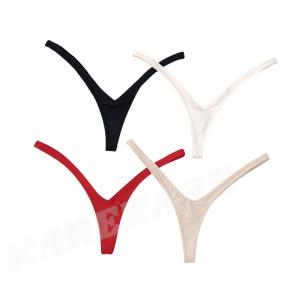 新商品入荷！ レディース Ｔバック Ｖ字 ストレッチ 極小 ハイレグ シャープ セクシー キュート 通気 パンティ ショーツ 女性 下着
