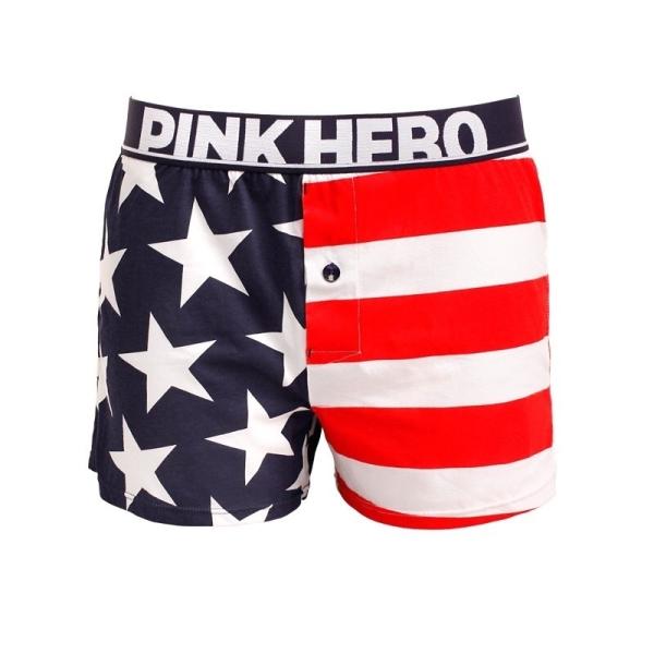 PINK HERO/ピンクヒーロー トランクス パンツ 星条旗 USA イギリス 英国 ユニオンジャ...