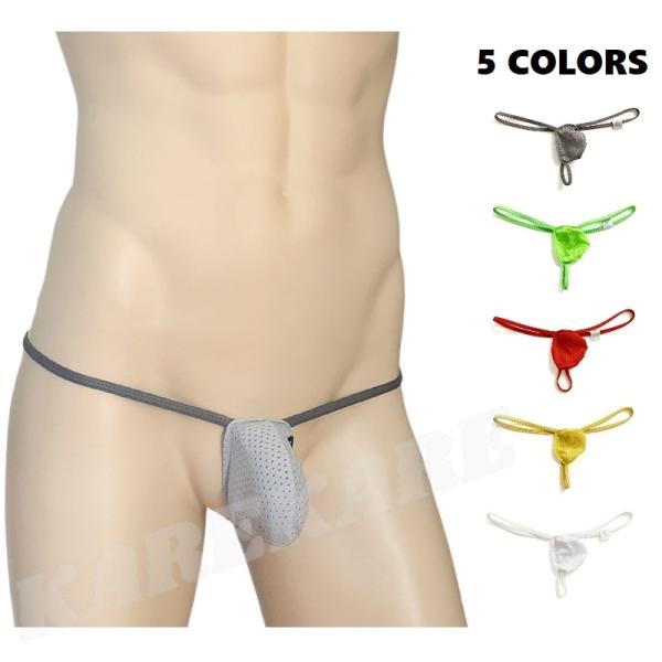 UNDER MOON/アンダームーン Ｔバック スーパーストレッチ メッシュ ひもパン Ｇストリング...