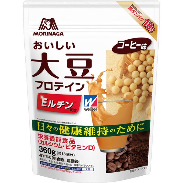 ウイダー おいしい大豆 プロテイン コーヒー味 360g