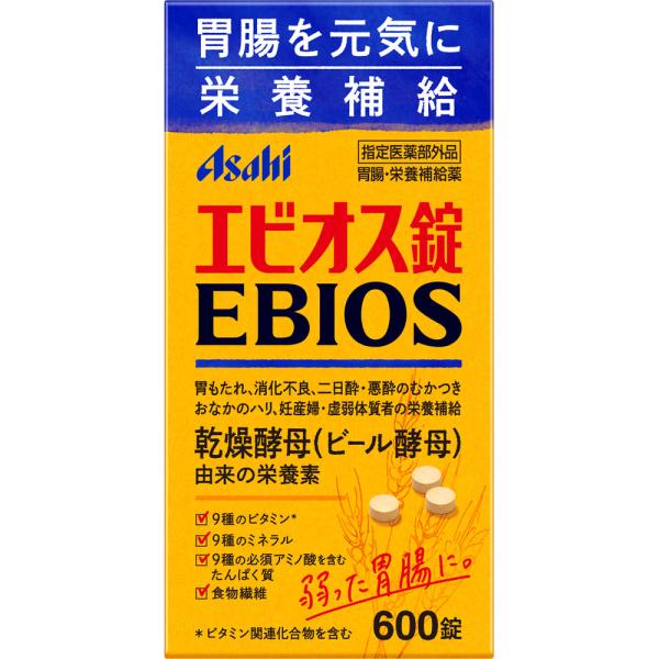 アサヒグループ食品株式会社 エビオス錠 ６００錠 (指定医薬部外品)
