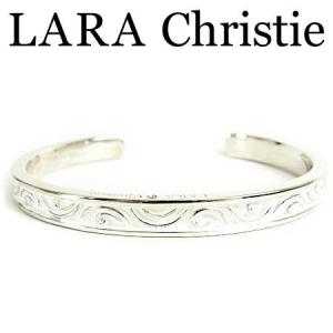 LARA Christie ララクリスティー セイントグラスバングル ホワイト レディース シルバー925 エナメル B3036-W｜inno