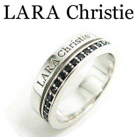 LARA Christie ララクリスティー トラディショナルリング ブラック メンズ シルバー92...