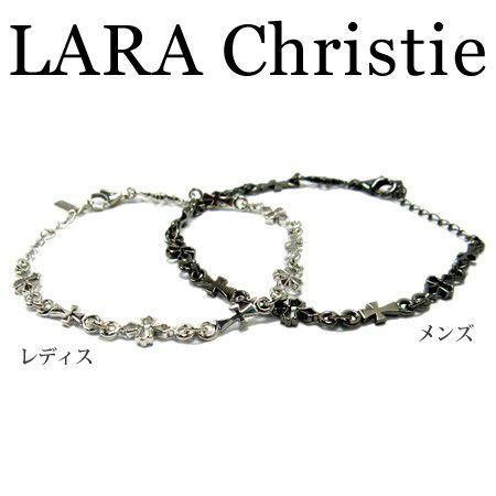 LARA Christie ララクリスティー テンプルクロス ブレスレット ペア ブレスレット シル...