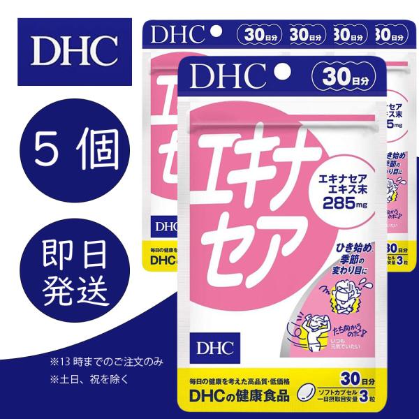 DHC エキナセア 30日分 5個 健康食品 美容 サプリ 送料無料