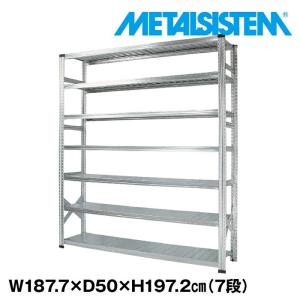 メタルシステム5段（奥行40cm） 幅977 高さ1576 スチールラック メタル