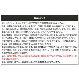エデンガーデンベンチ KETER 収納庫 物置...の詳細画像3