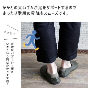 釘も通さない頑丈なインソールが入ったスリッパ ...の詳細画像5