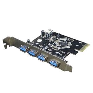 USB3.0 増設4ポート PCI-Eカード デスクトップ用 PCIE-USB3/4【ネコポス送料無料】