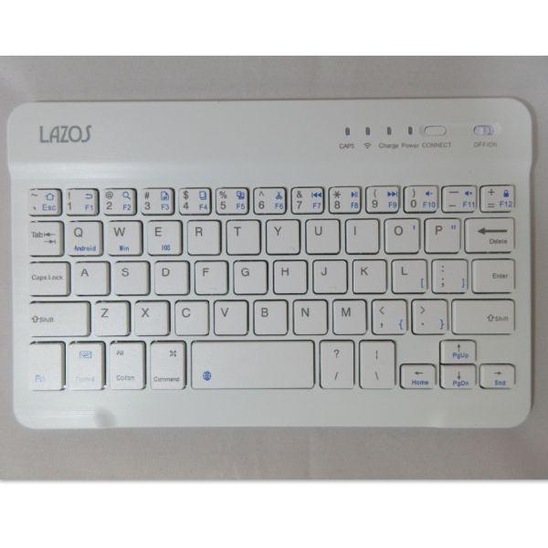 ワイヤレス キーボード Bluetooth3.0 英語配列 59キー 軽い 小さい スマホ タブレッ...