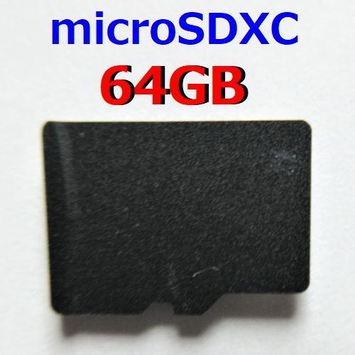 microSDXCカード 64GB クラス10 カメラ/スマートフォン/ゲーム機