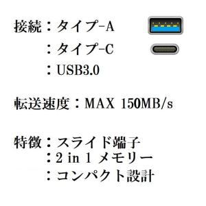 USBメモリ 64GB USB3.0 150M...の詳細画像2