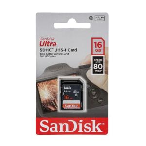 2枚以上がお買い得 SanDisk SDカード SDHC 16GB UHS-I 80MB/s SDS...