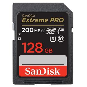2枚以上がお買い得 SanDisk SDカード SDXC 128GB UHS-I U3 200MB/s SDSDXXD-128G-GN4IN