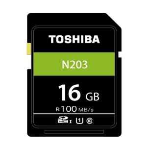 東芝製 SDHCカード 16GB クラス10 THN-N203N0160A4
