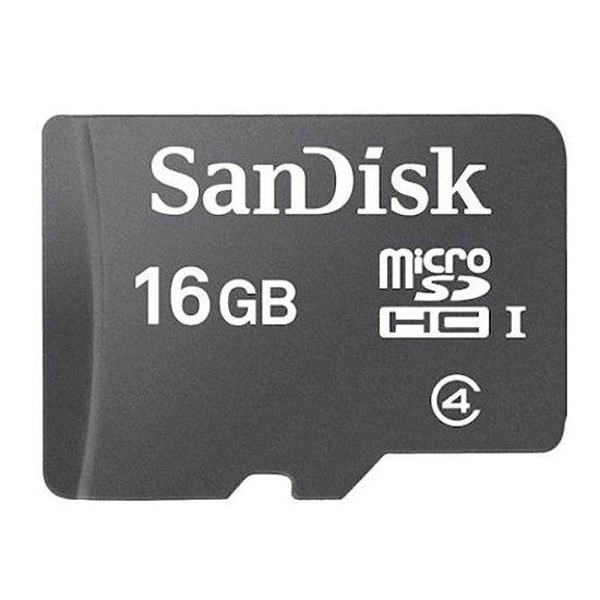 SanDisk マイクロSDカード microSDHC 16GB クラス4 SDSDQM-016G-...