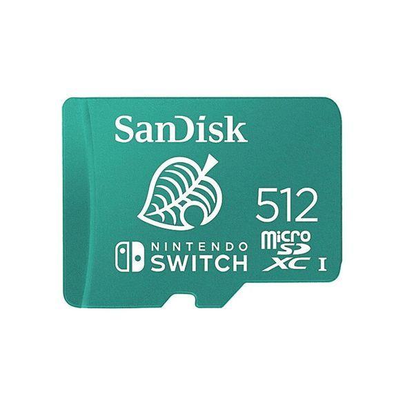SanDisk マイクロSDカード SDXC 512GB 任天堂スイッチ用 SDSQXAO-512G...