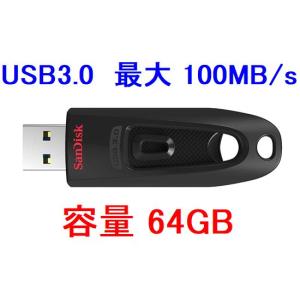 SanDisk USBメモリ 64GB 100MB/s USB3.0 SDCZ48-064G-U46 ネコポス送料無料｜innovate