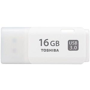 東芝製 USBメモリー 16GB USB3.0 THN-U301W0160A4【ネコポス可能】